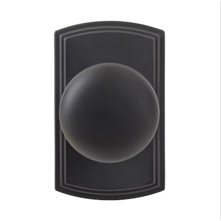 Delaney Hardware Italian Collection Santo Black Hall/Closet Door Knob 364604
